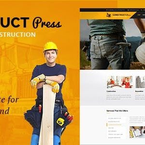 Construct Press - Construction and Renovation HTML Template