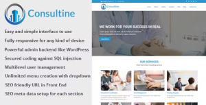Consultine consulting business and finance website cms codermarket.png