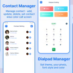 Contacts - My Photo Easy Phone Default Dialer - Color Call Screen - Flash (Admod & ironSource Ads)