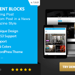 Content Blocks Layout For WPBakery Page Builder - News & Magazine Style
