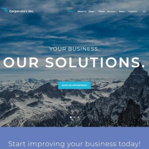 Corporate's Inc WordPress Theme