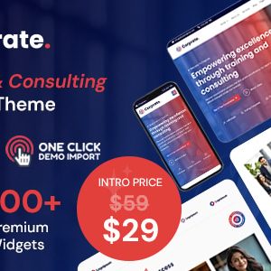 Corprate - Corporate Business WordPress Theme