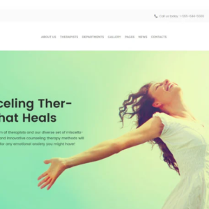 Counselor - Counseling Therapy Center Responsive WordPress Theme