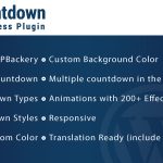 Countdown -s for WPBakery Page Builder