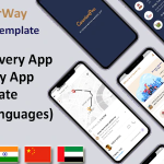 Courier Delivery Template - Flutter - 2 Apps - User & Delivery App - Multi Language - CourierWay