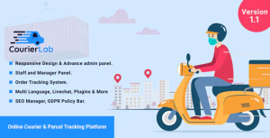 Courierlab online courier and parcel tracking platform codermarket.png