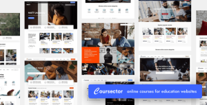 Coursector education wordpress gplpixel.png