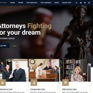 Courtia - Law & CA WordPress Theme