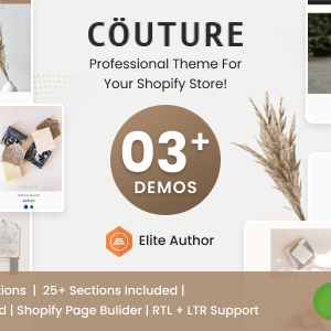 Couture - Clothing and Fashion Shopify Theme