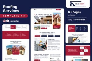 Coverroofs roofing services elementor template kit gplpixel.jpg