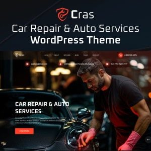 Cras - Car Repair & Auto Services Elementor WordPress Theme