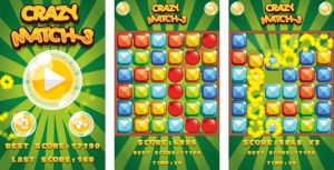 Crazy match3 html5 game android admob construct 3 construct 2 .jpg