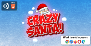 Crazy santa html5 game unity gplpixel.png