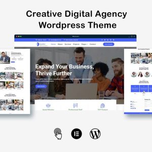 Creative Business Digital Sagency Wordpress Theme