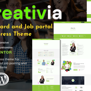 Creativia Job Board and Job Solution - Wordpress Theme
