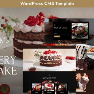 Creks - Cake And Bakery Multipurpose Responsive WordPress Theme