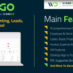CRMGo - Projects, Accounting, Leads, Deals & HRM Tool