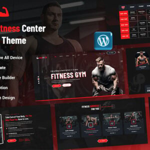 Crofit- Gym & Fitness Center WordPress Theme
