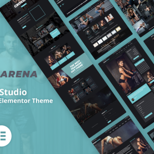 Cross Arena - Crossfit Studio WordPress Elementor Theme