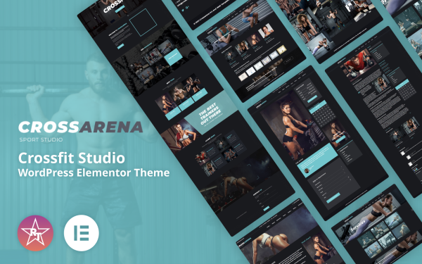 Cross Arena - Crossfit Studio WordPress Elementor Theme - Image 1