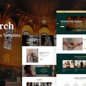 Cross - Church & Religion Elementor WordPress Theme