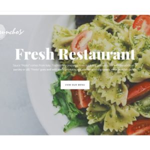 Crunchos - Restaurant Ready-to-Use Modern WordPress Elementor Theme