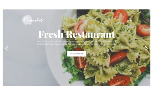 Crunchos - Restaurant Ready-to-Use Modern WordPress Elementor Theme - Image 1
