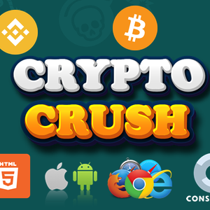 Crypto Crush - Crypto Game - HTML5/Mobile (C3p)