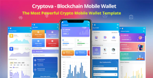 Cryptova blockchain app mobile crypto wallet codermarket.png