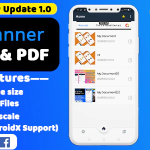 CS Scanner - Document Scanner And PNG to PDF Scanner App Camscanner Cone