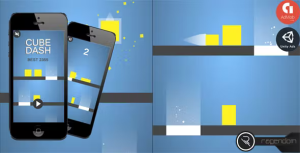 Cube dash complete unity game admob codermarket.png