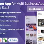 Customer App User App for Multi Business Appointment Booking SaaS Marketplace System