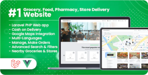 Customer website for grocery food pharmacy store delivery laravel app .png