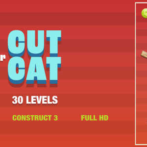 Cut For Cat - HTML5 Game (Construct3)