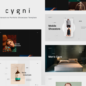 Cygni - Interactive Portfolio Showcase Template