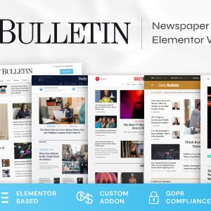 Daily Bulletin - Magazine &Newspaper WordPress Theme