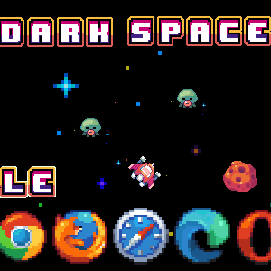 Dark Space - HTML5 Game (With Construct 3 Source-code .c3p)