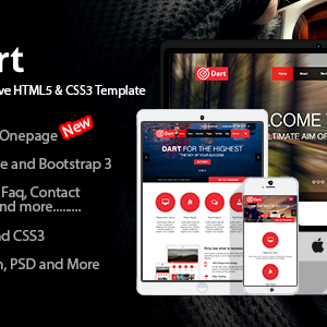 Dart - Responsive HTML5 Business Template
