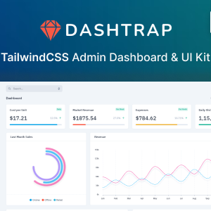 Dashtrap - Tailwind CSS 3 Admin Layout & UI Kit Template