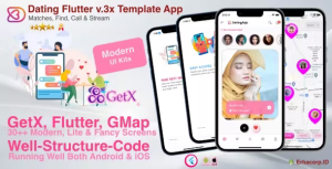 Dating app flutter v3x template ui kits app with getx codermarket.png