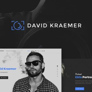 David Kraemar - Photographer WordPress Theme