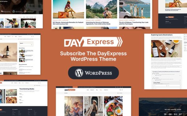 DayExpress - News & Blogging WordPress Theme for Daily News - Image 1