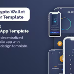 De-Crpyto Wallet - Cryptocurrency Mobile App Flutter Template