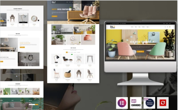 Deco Furniture – The Elementor Decorate Furniture WordPress theme - Image 1