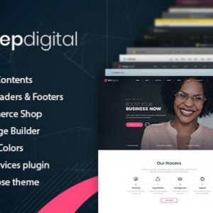 DeepDigital – Web Design Agency WordPress Theme