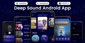 Deepsound android mobile app codermarket.png