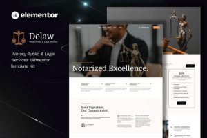 Delaw notary public legal services elementor template kit v10 gplpixel.jpg