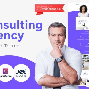 Delirum - Corporate Landing WordPress Theme