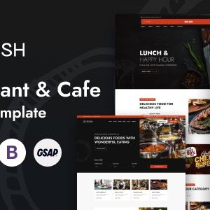 Delish – Restaurant & Cafe HTML5 Template