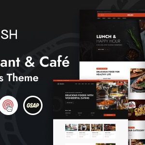 Delishs – Restaurant & Cafe WordPress Theme